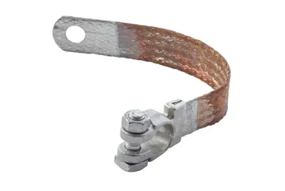 Batterie-Erdungsband. Porsche 356 1950-1965 - 64461230102, 64461230101 - 8KX 091 392-001